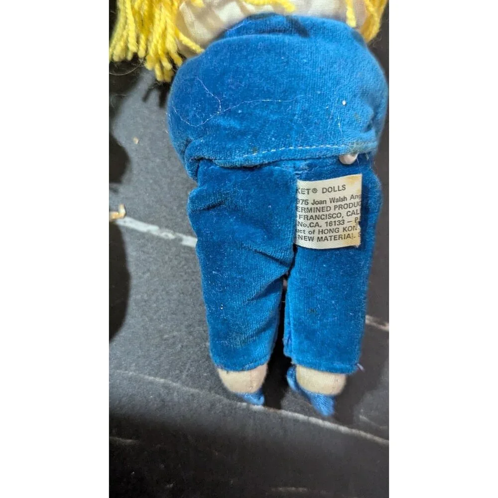 Joan Walsh Anglund‎ Pocket Dolls Boy Girl  Yellow Blue birthday party 7